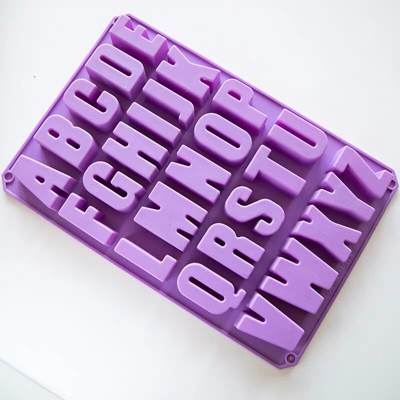 Moules à savon en cristal arabe | Bricolage, Alphabet numérique en silicone, moule épais à savon en cristal avec lettres personnalisées: A