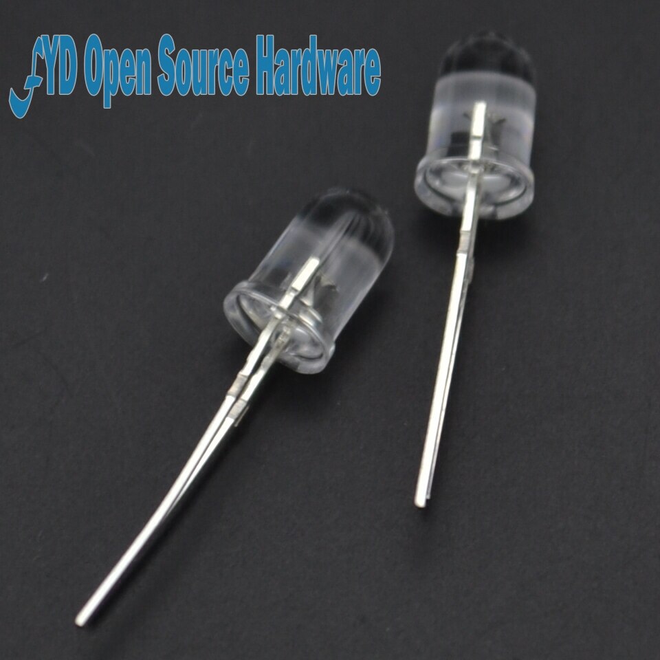 500pcs LED 5mm white of circular LED high brightness LED lights