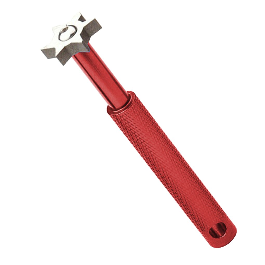 Aiguisoir de rainure de Club de Golf 6 têtes, aiguisage de cales de Golf Portable, outil de nettoyage de rainure en acier