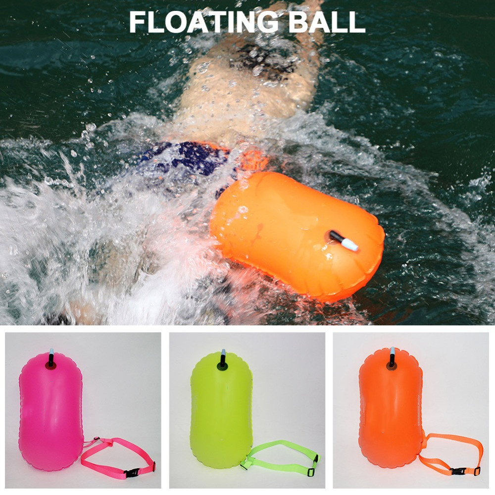 Schwimmen Boje Wasser Sport Ich bin Freien Liefert 1PC Schwimmen Gerät Sicherheit Schlepptau Gerahmte Schwimmbad Trockene Luft Für Erwachsene schweben Tasche