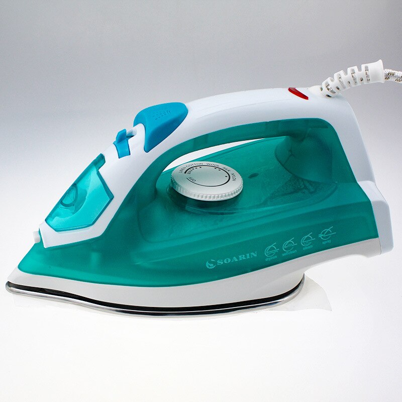 Iron Steam Electriciron Flat Iron Plancha De Vapor Para La Ropa Steam Iron for Clothes Travel Iron Steamgenerator Quitapelusas: Green