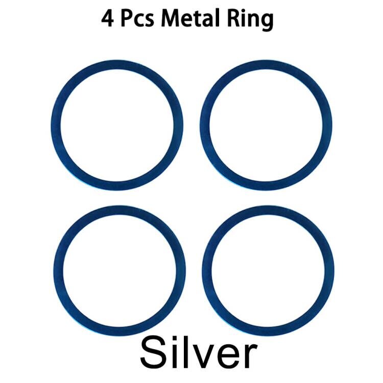 10Pcs Universele Ronde Metalen Ringen Voor Iphone Samsung Telefoon Opladen Magnetische Auto Mount Houder Magneet Voor Qi Draadloze Oplader: 4 PCS