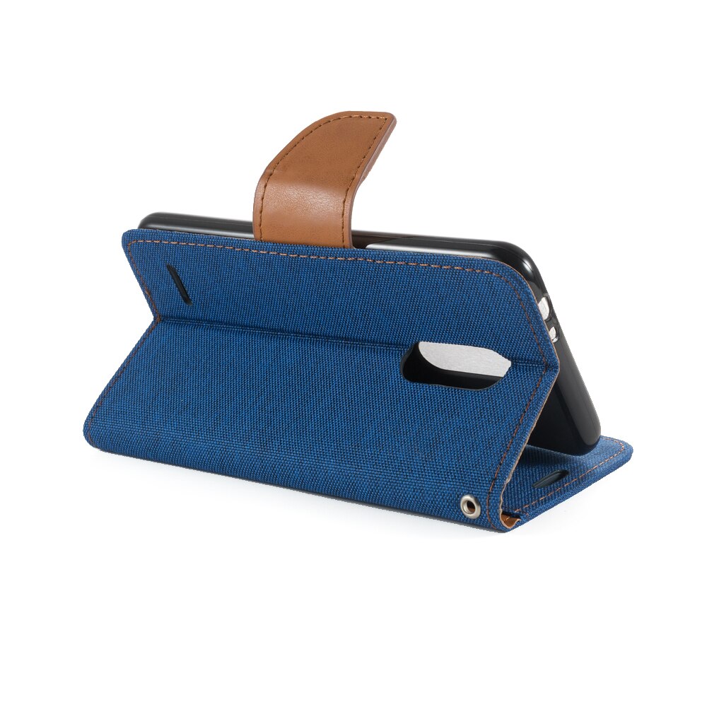 Pu leren telefoonhoesje voor lg  k11 flip book case voor lg  k8 zakelijke portemonneehoes voor lg  k4 zachte tpu siliconen achterkant