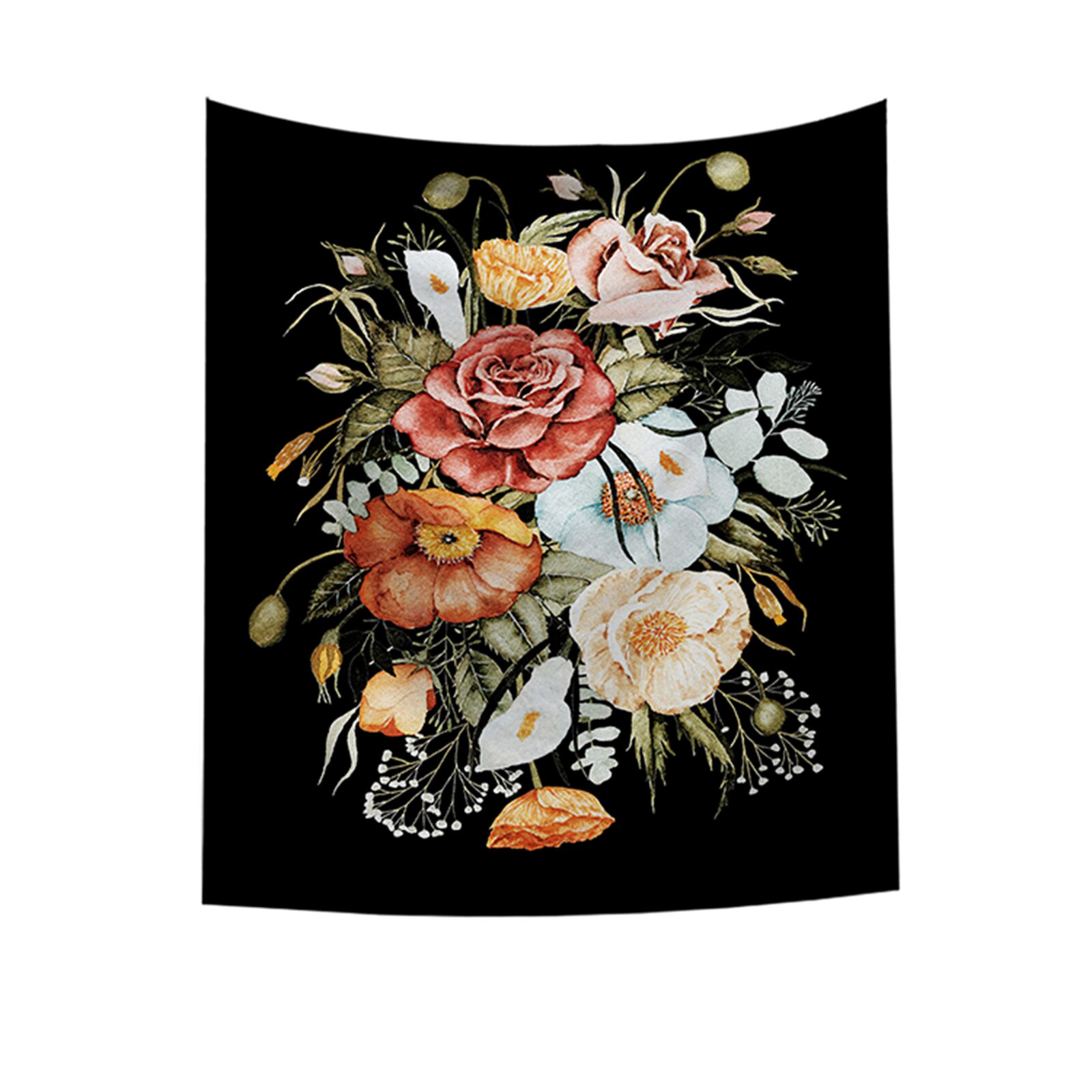 Gobelin wzór kwiatowy w stylu klasyczny czeski kształt prostokąta domu tło dekoracji tkaniny 95*73cm: 1