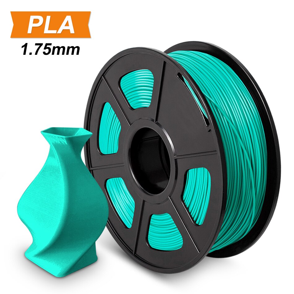 3D Printer Filament Skin PLA 1.75mm 1KG/2.2LB Spool Black Color with Lenght of 335m in Dimensional Accuracy+/-0.02mm: PLA Grass Green