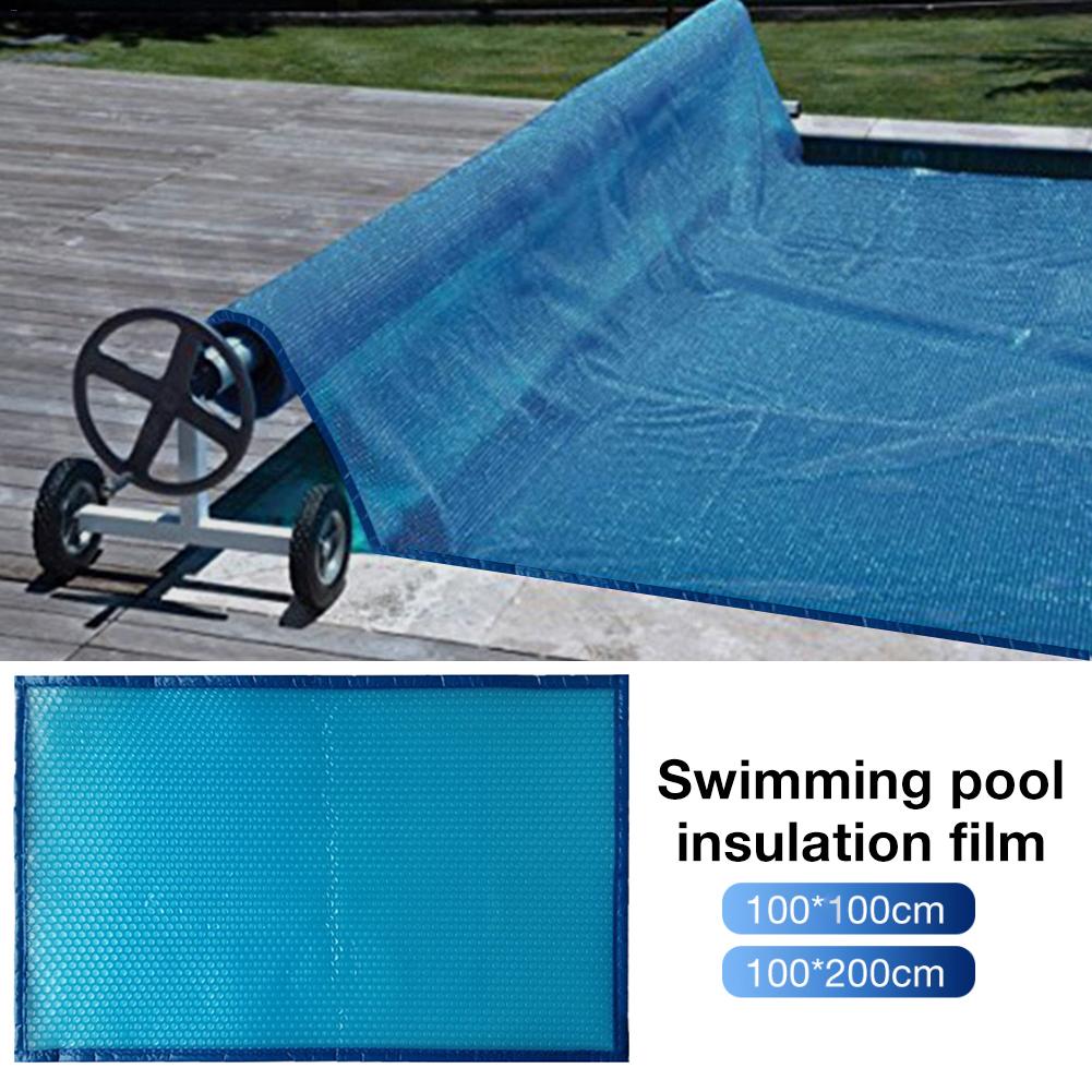 Swimming Pool Cover Dust Cover Tarpaulin Wear-resistant Rope Suitable For Swimming Pool Foldable Anti-UV Swimming Pool Cover