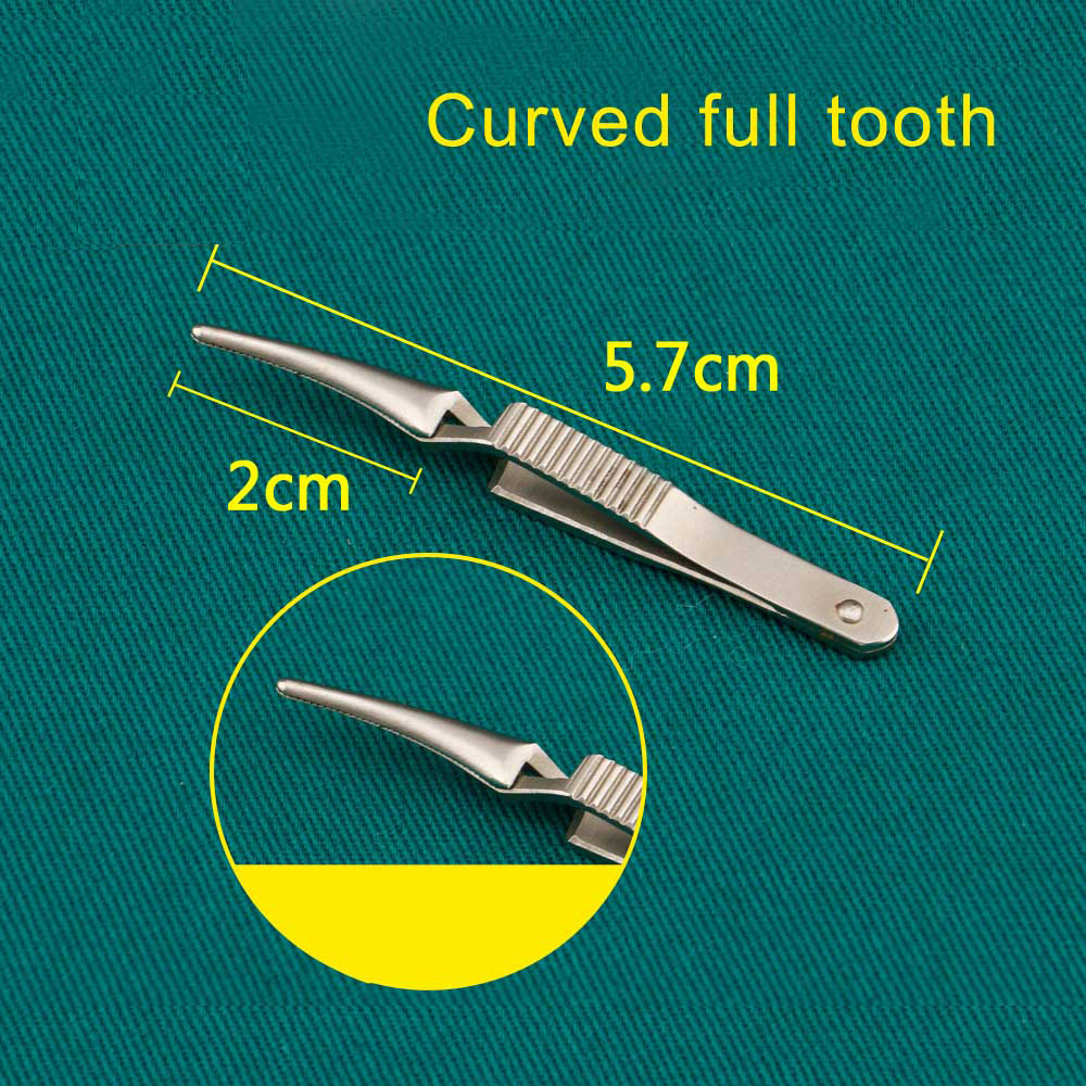 Clip vascular venoso arteriano hemostático de acero inoxidable bloqueador temporal el clip hemostático de la cruz venosa: Cromo cepillado