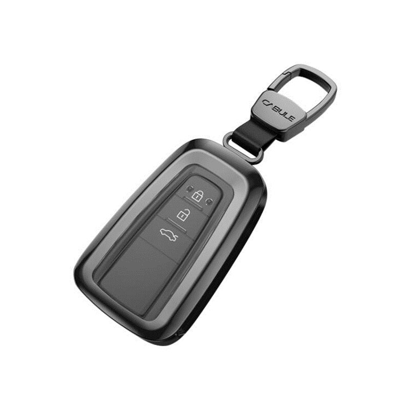 TPU Car Key Case Full Cover Shell For TOYOTA RAV4 Alphard FJ CRUISER Car Keychain