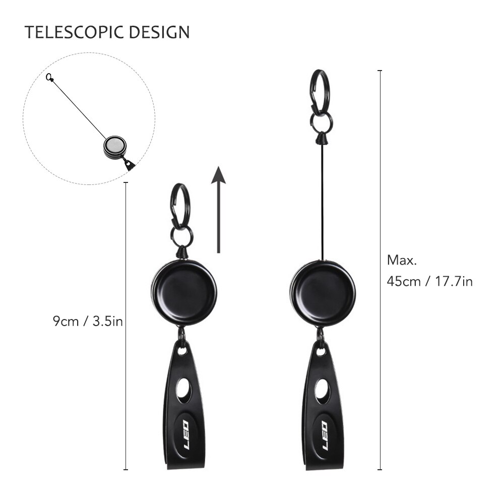 Fly Fishing Magnetic Net Release Holder Keeper Magnet Clip Landing Net Connector with Retractable Fishing Line Clipper