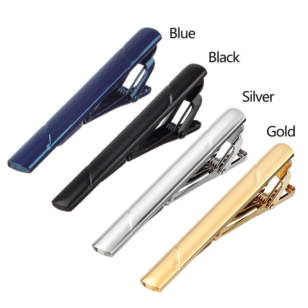 Clips de corbata de Metal para hombre, pasador de corbata de cristal para vestido, camisas, ceremonia de boda, Clip de Corbata de Metal dorado, accesorios para hombre