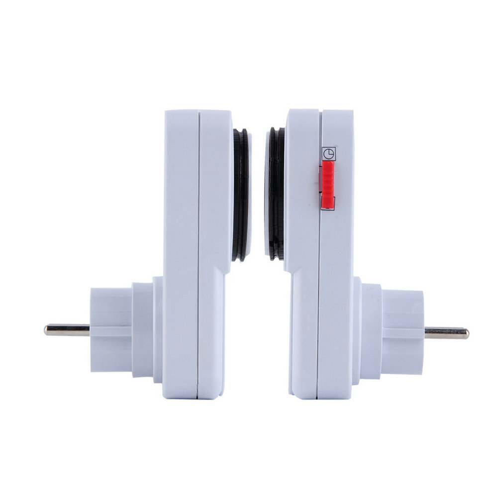 EU Plug 24 Hour Programmable Mechanical Electrical Plug Program Timer Power Switch Energy Saver