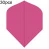 30Pcs Aantrekkelijke Stijlvolle Praktische Multi-Occasionele Professionele Tail Spider Standaard Vorm Dart Vluchten Staart Accessoires: Rose Red
