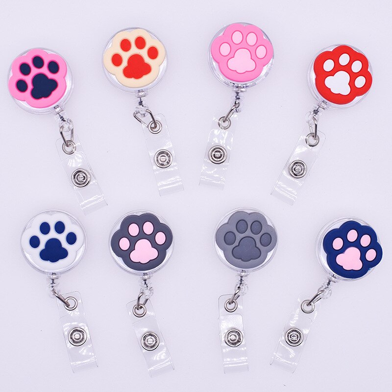 YJ PREMIUMS 8 PC Grappige Badge Houder Intrekbare Leuke Badges Rollen ID Clip voor Verpleegkundige Verpleegkundigen Arts Student Leraar Gezondheidszorg Medisch Werk Kantoor Werknemer Collega Bulk
