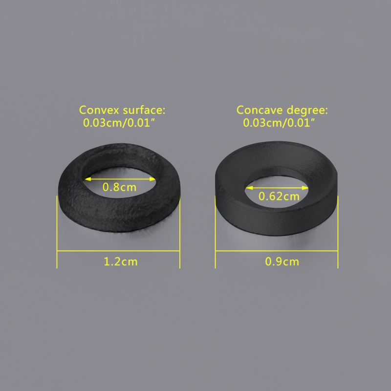 1/5 paar Fahrrad Bremssattel Spacer Disc Bremse Joint Washer Aluminium Radfahren Konkaven Konvexen Spacer MTB Fahrrad Zubehör