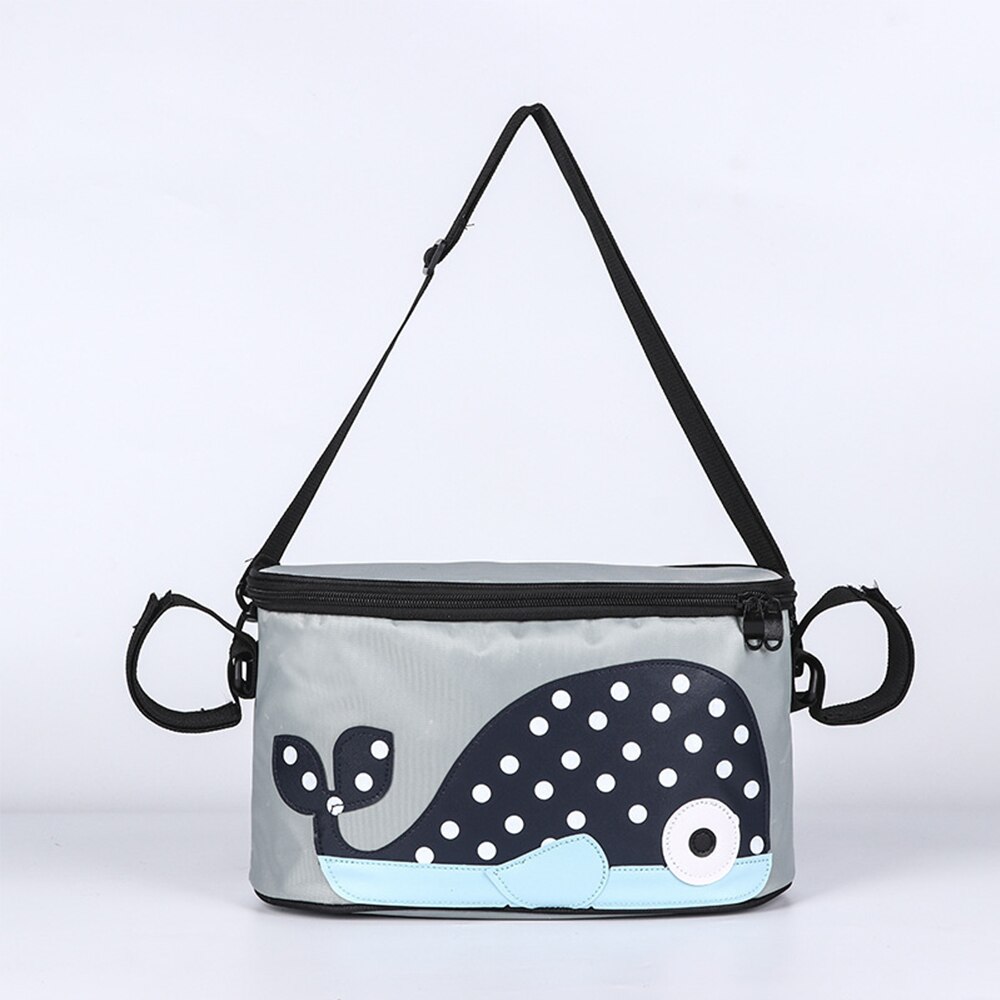 Luiertas cartoon kinderwagen tas organizer tas luier luiertassen wandelwagen buggy kinderwagen kar mand haak kinderwagen accessoires: Walvis