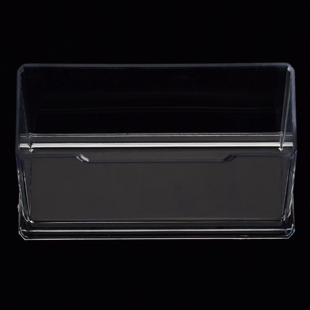 Clear Desktop Business Card Holder Stand Display Dispenser Office Good