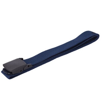 Mænd bælter lærred bælte afslappet anti allergi plast spænde bælte linning: Dbl