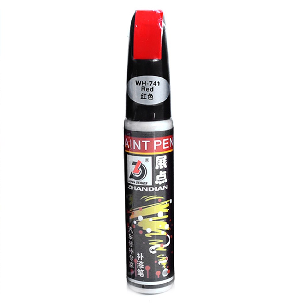 8 couleurs voiture Auto manteau Scratch clair réparation peinture stylo retoucher imperméable à l'eau dissolvant applicateur outil pratique: 02