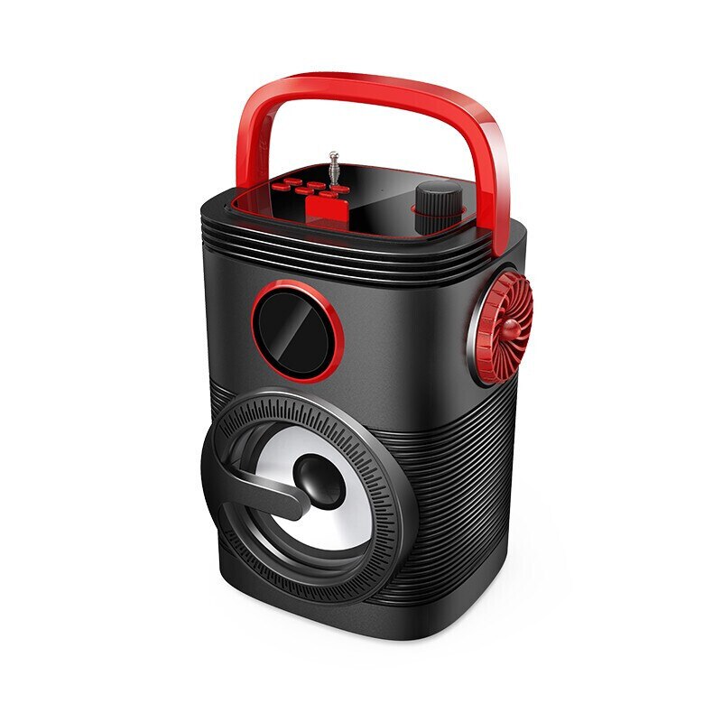 B6 Bluetooth Speaker Stereo Subwoofer Draagbare Draagbare Outdoor Speaker Draadloze Mini Speaker: Rood