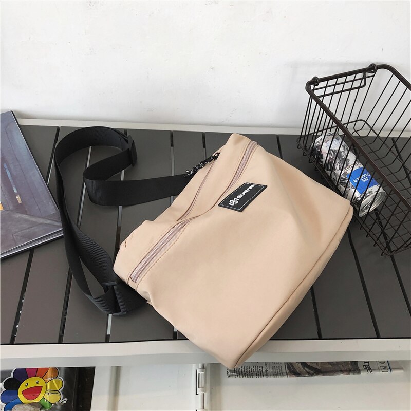 Brust Tasche Paar eins Wilden Umhängetasche lässig Einfache Schulter Tasche Mädchen Straße Trend Diagonale Schulter Tasche: khaki