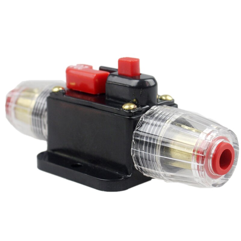 Newest 20A-100A Car Truck Audio Amplifier Circuit Breaker Fuse Holder AGU Style Stereo Amplifier Refit Fuse Adapter