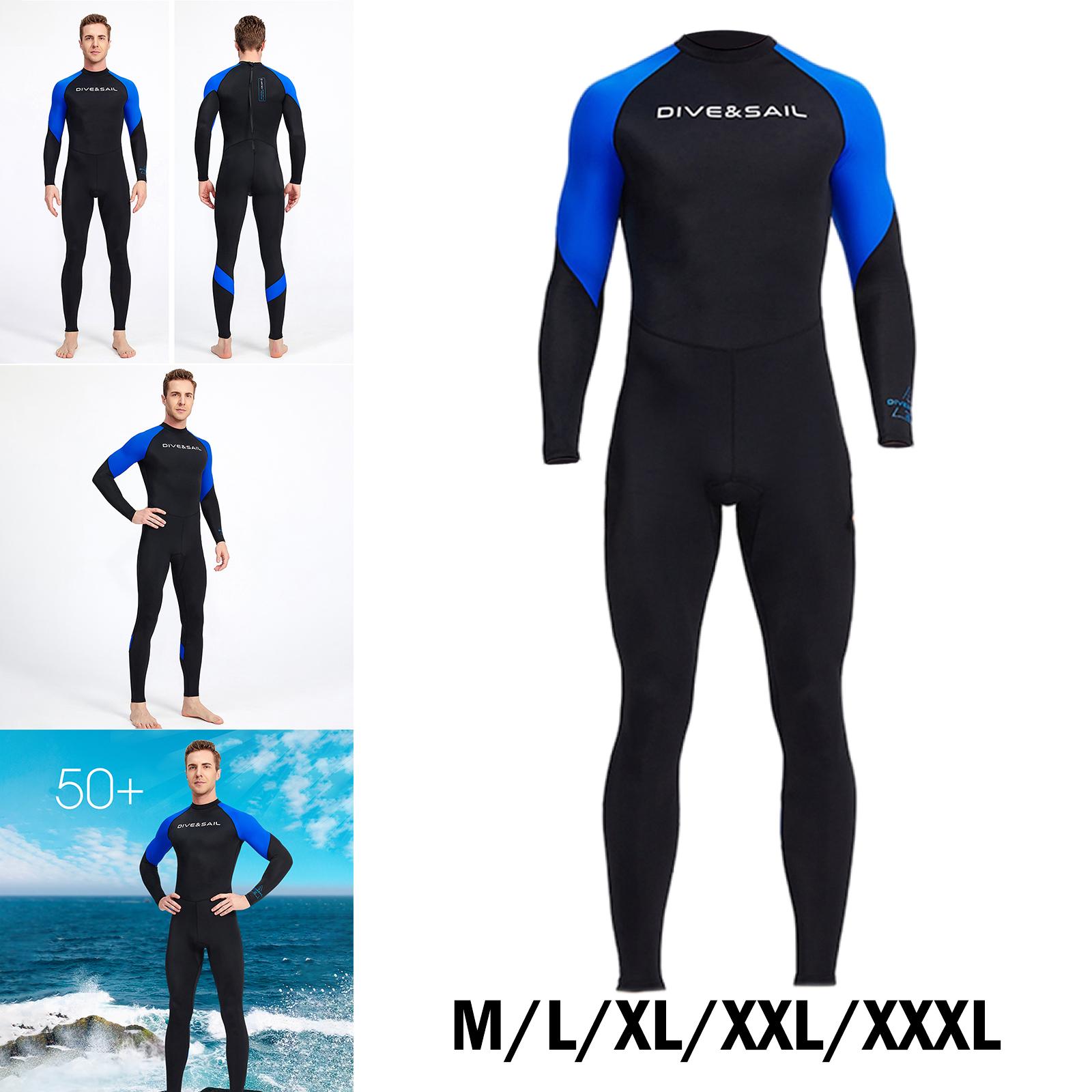 Full Body Men Wetsuit Surfing Swimming Diving Suit Triathlon Wet Suit for Cold Water Scuba Snorkeling Spearfishing