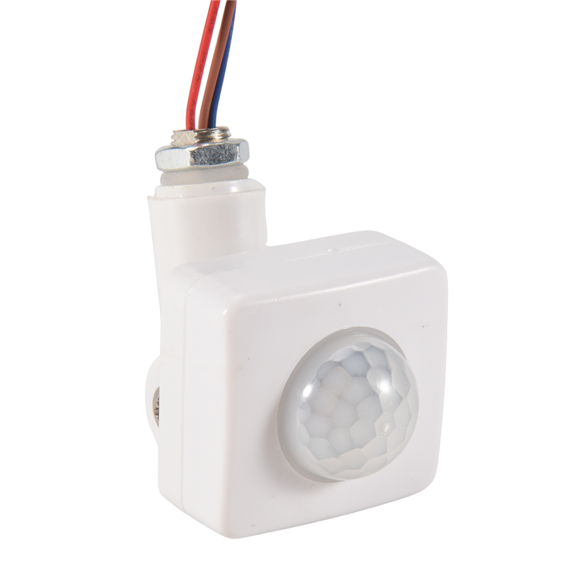 M16K Automatic PIR 85-265V Security PIR Infrared Motion Sensor Detector Wall LED Light Outdoor 160 Degrees