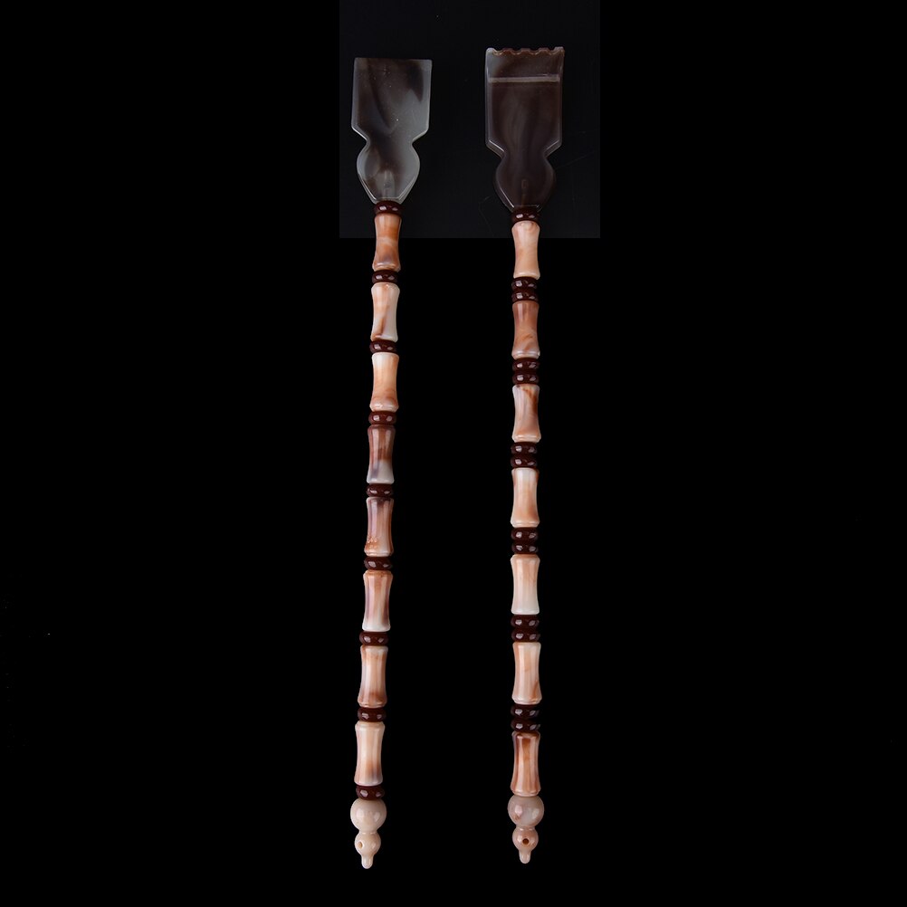 Rascador de espalda extensible telescópico práctico ajustable, Clip de bolígrafo de acero, tapón de columna vertebral, Kit de herramientas de maquillaje para masaje de arañazos de bolsillo