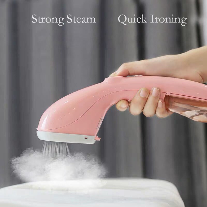 Behändig bärbar ångbåt strykjärn 2 in 1 platt hängande maquina a vapor plagg ångbåt resa hushåll elektrisk handhållen strykjärn ånga