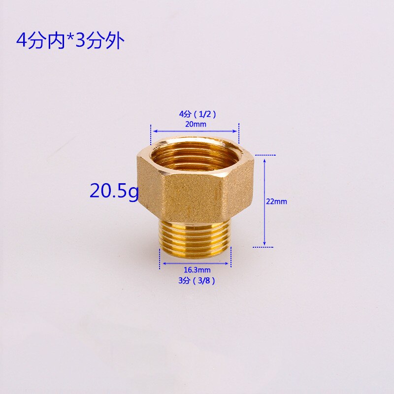 1/8 zoll 1/4 zoll 3/8 zoll 1/2 zoll männlichen gewinde Durcheinander Montage verhexen nippel anschluss BSP Außengewinde Stecker Schnell Adapter: innerhalb 4X3