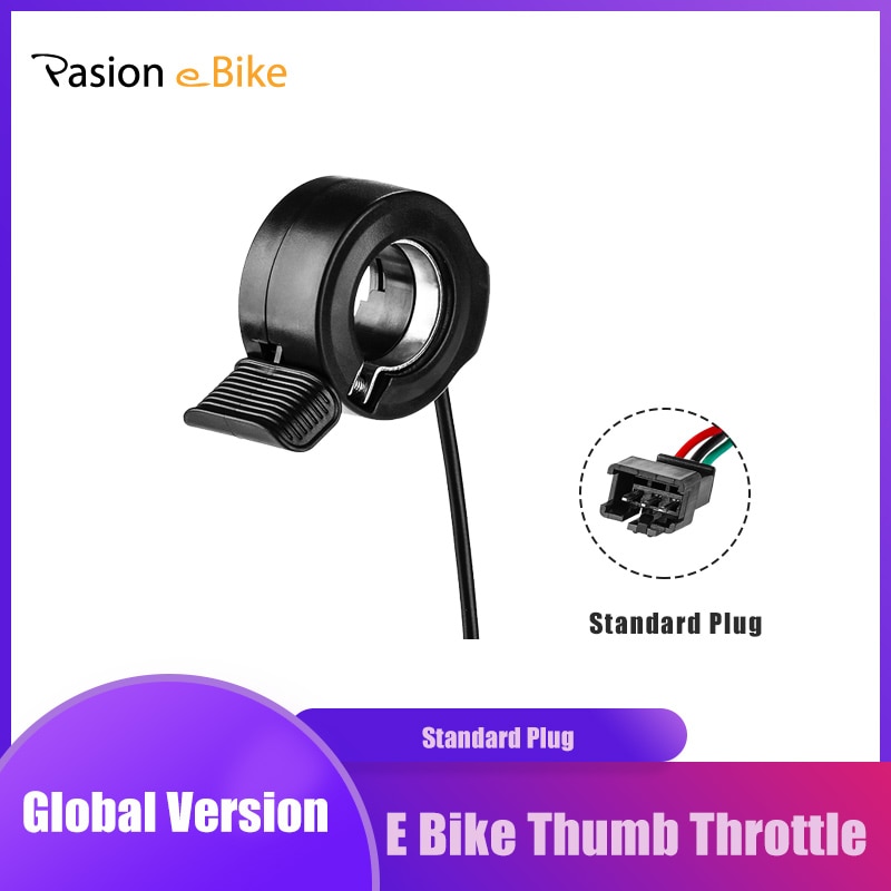 Ebike tumgas 24v/36v/48v/60v/72v elcykel hastighet gasreglage 130x alla kan sättas ihop applicera gas