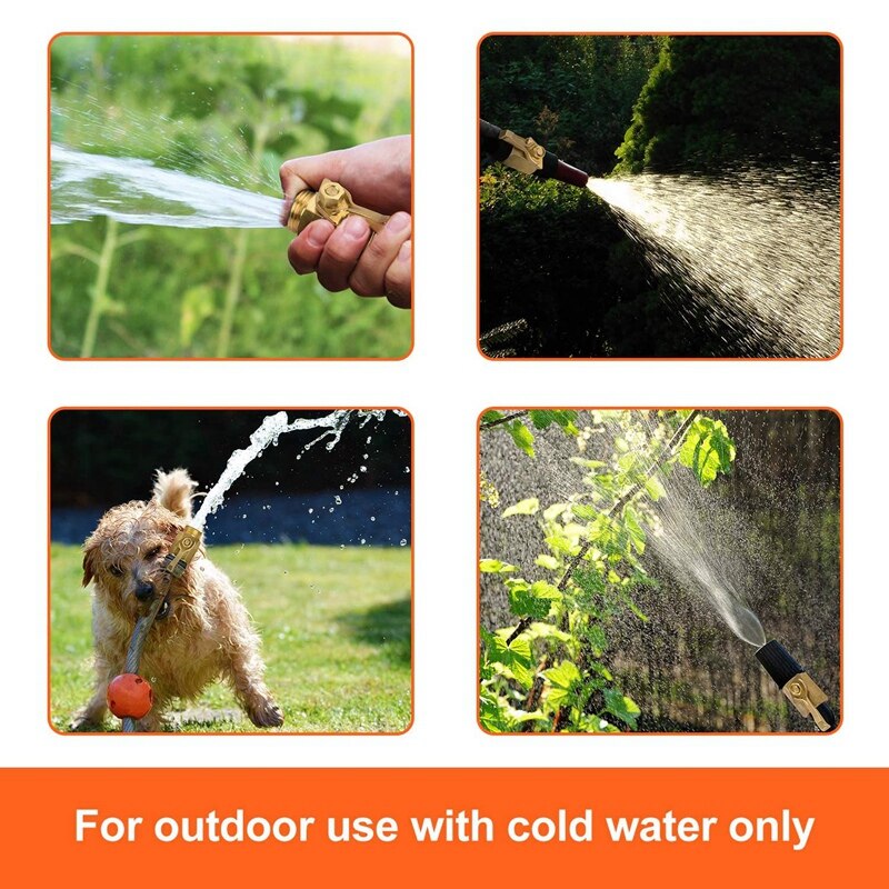 Slang Afsluiter, 3/4 Inch Messing Tuinslang Afsluitklep Kraan Zware Water Flow Control Slang Connector