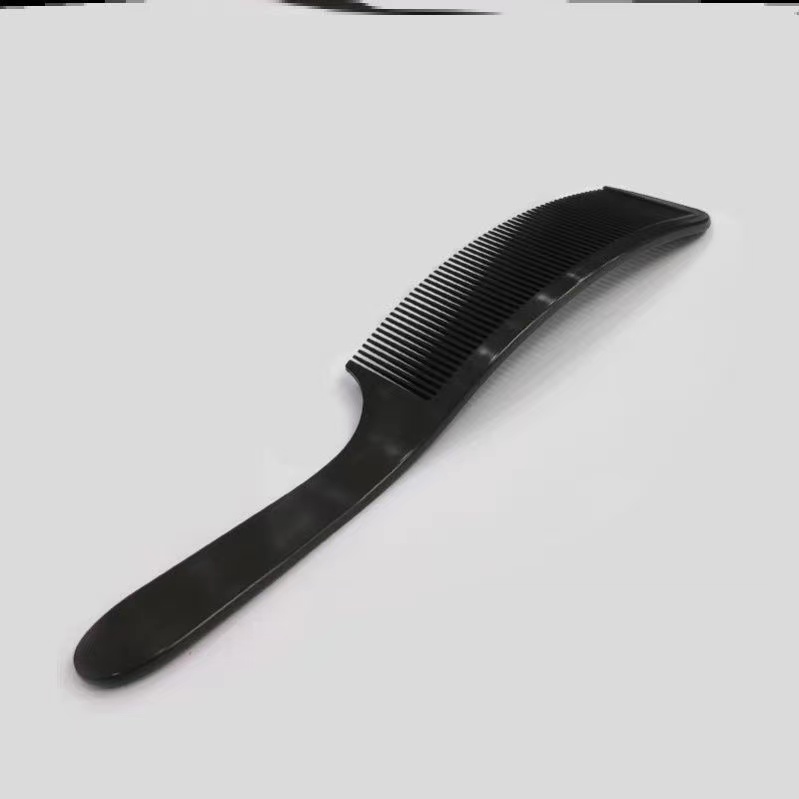 Regla de corte de pelo para hombres, guía de escote, cortes de pelo curvos, estilizador de diadema, peine de barbero, herramientas de barba, herramientas de peluquero