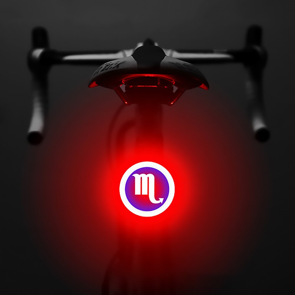 USB Charge Flashlight For Bicycle Light Led Bike Flash Taillight Cycling Night Warning Lights Cyling Lamp Multi Lighting Modes: 10