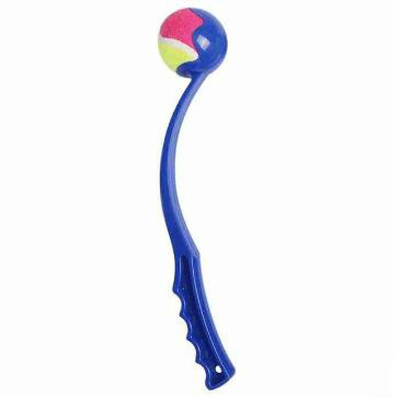 Pelota de tenis para perros de 9,5 pulgadas, pelota de tenis gigante para mascotas, juguete para masticar para perros, Mega pelota de juguete para niños, suministros para mascotas MJ72805: Azul