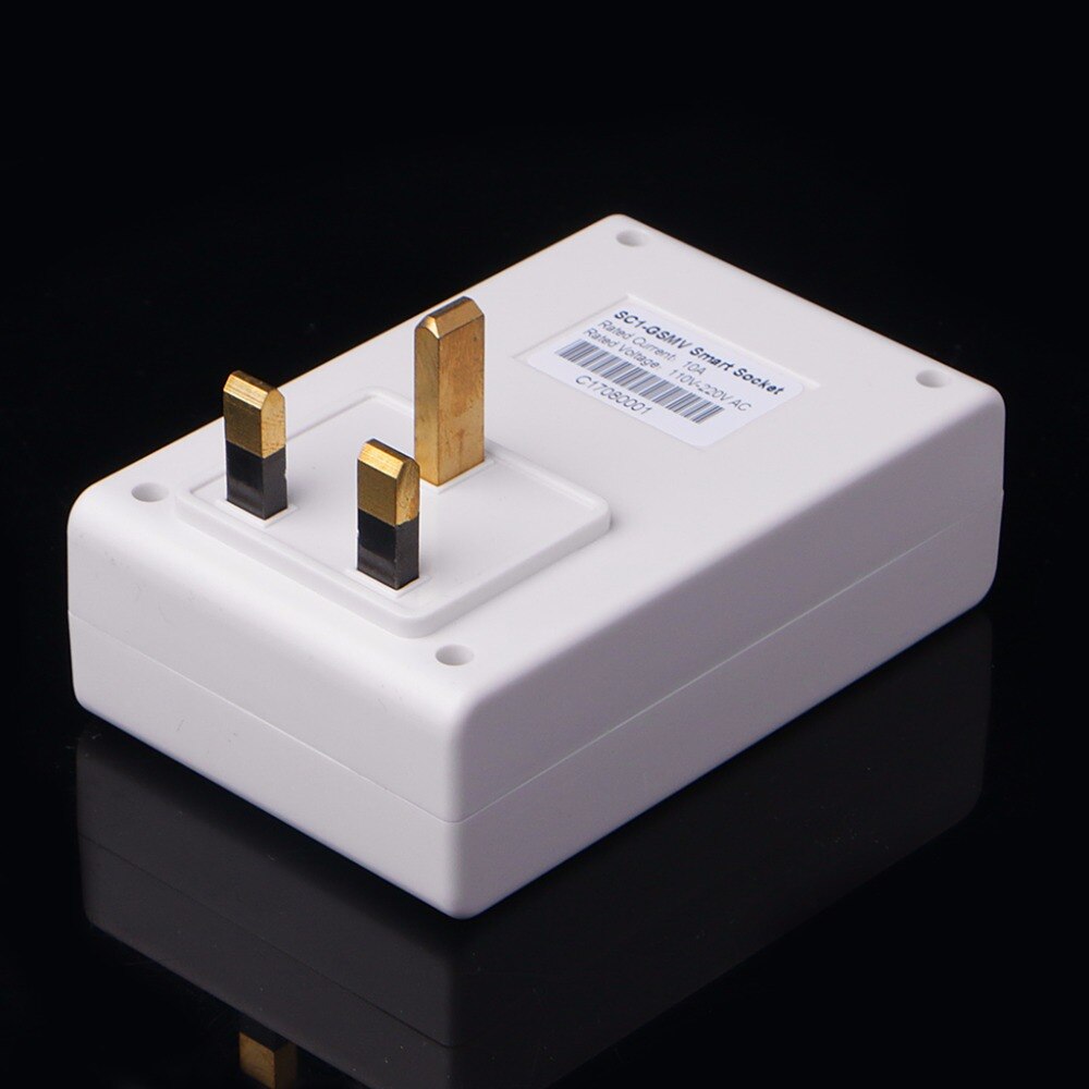 EU/UK 220V Phone RC Remote Wireless Control Smart Switch GSM Socket Power Plug Remote socket