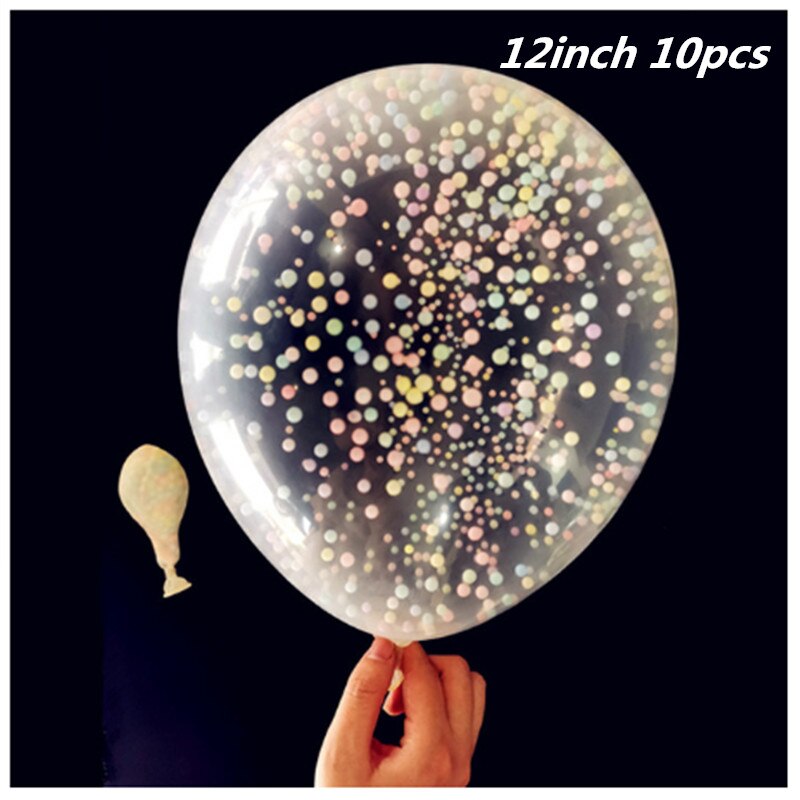 36 Inch Giant Transparante Ballonnen, Helium Latex Ballonnen, Baby Shower Birthday Party Bruiloft Decoratie Ballonnen: 12b