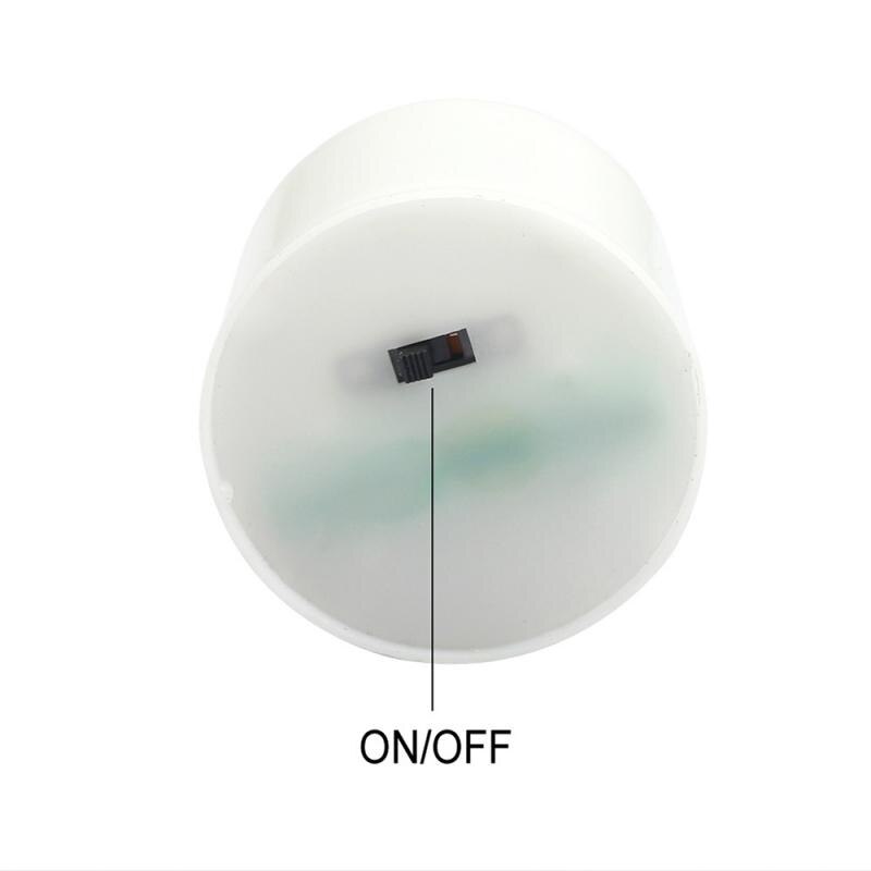 Solar- Kerzen Licht Flammenlose Wiederaufladbare LED Kerzen Lichter Schlafzimmer Tee Lampen Wohnkultur Kerzen Kerze Licht