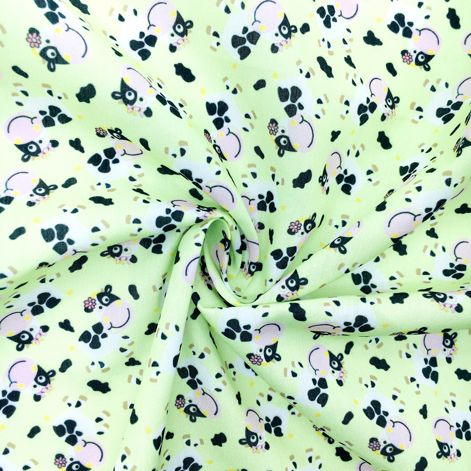 50*145cm Cow Series 100% Cotton Fabric Patchwork Sewing Quilting Fabrics Needlework For Tissue DIY Cloth Sewing Dress,1Yc17436: 1115596