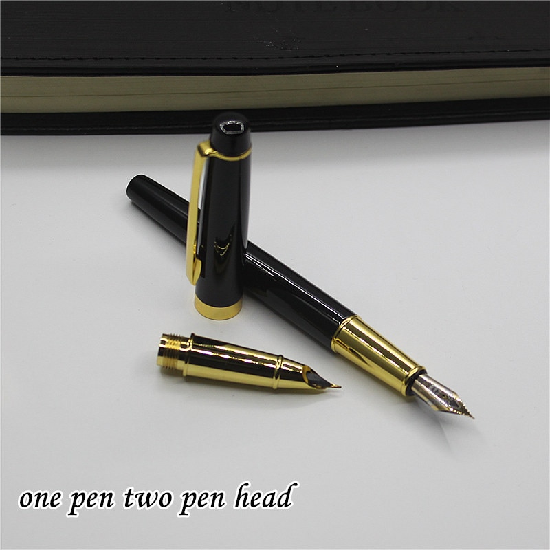 style Affordable Double nib fountain pen set Iraurita pen good ink pen for friend