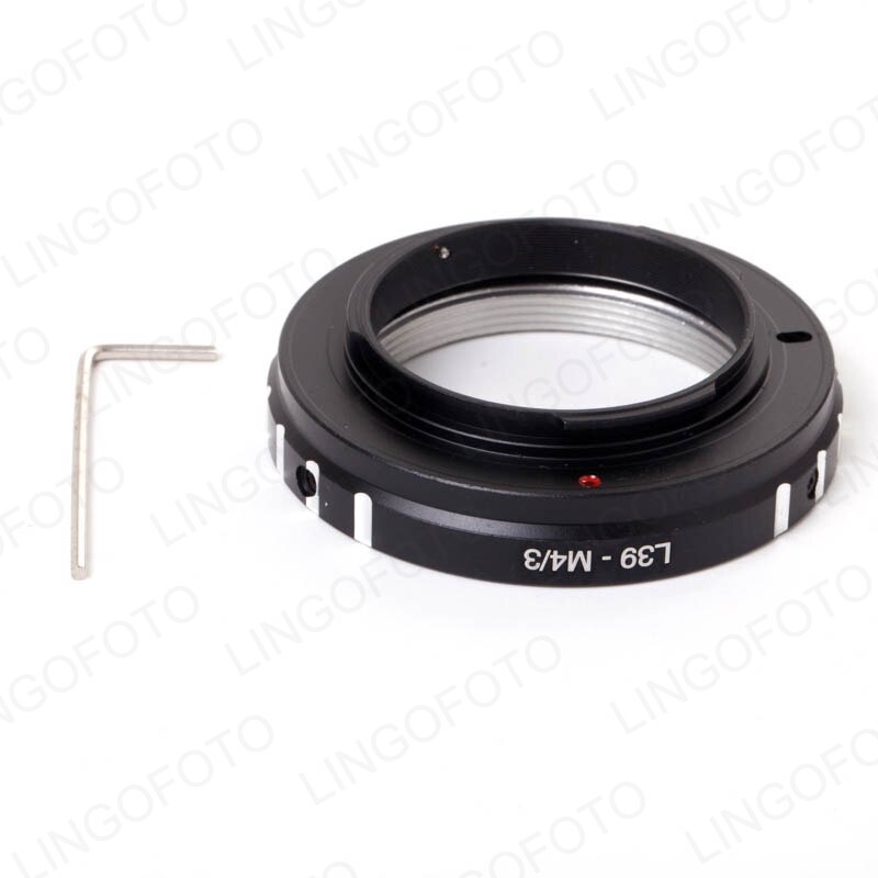 Manual Lens Mount Adapter for Leica 39mm M39 L39 Mount Lens to Olympus and Panasonic Micro Four Thirds MFT M4/3 M43 Mount LC8272