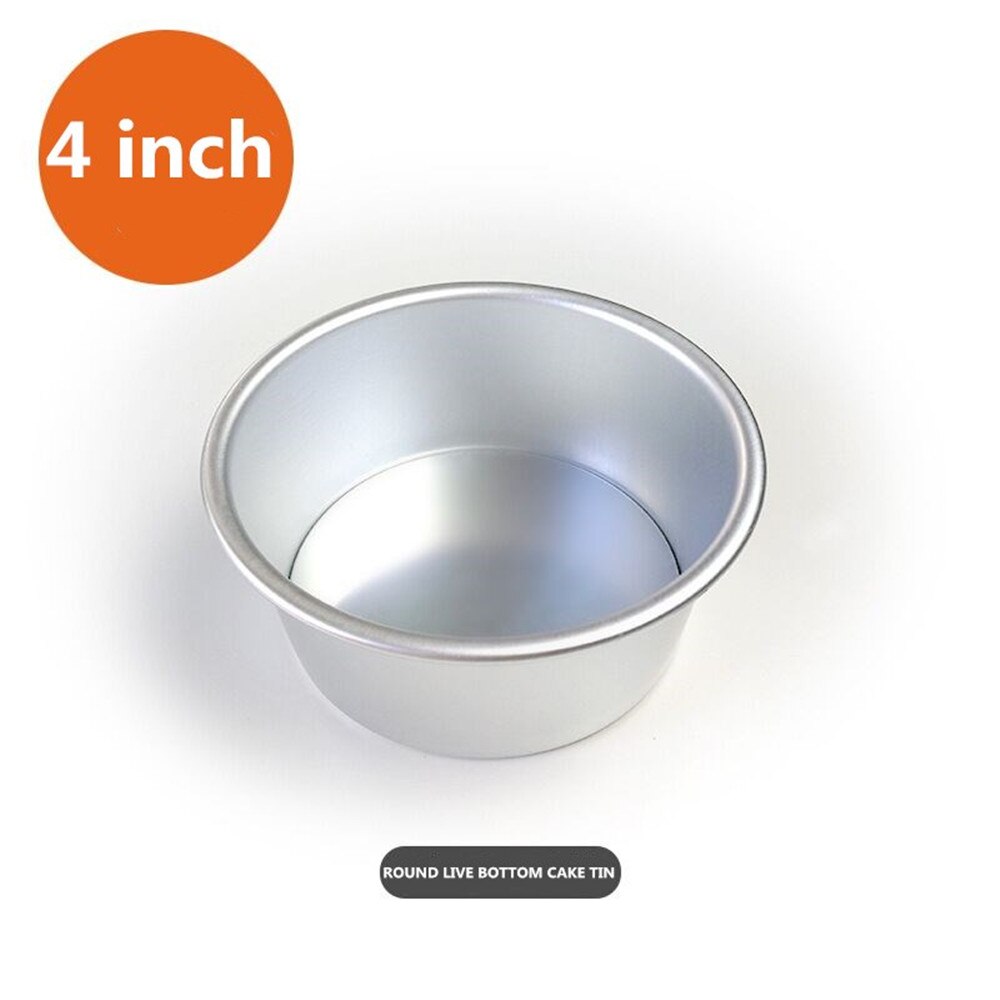2/4/6/8/10 Inch Round Live Bottom Cake Mold Baking Mold Bread Decoration Non-stick Home Kitchen Oven Baking Tool Tray 1PCS