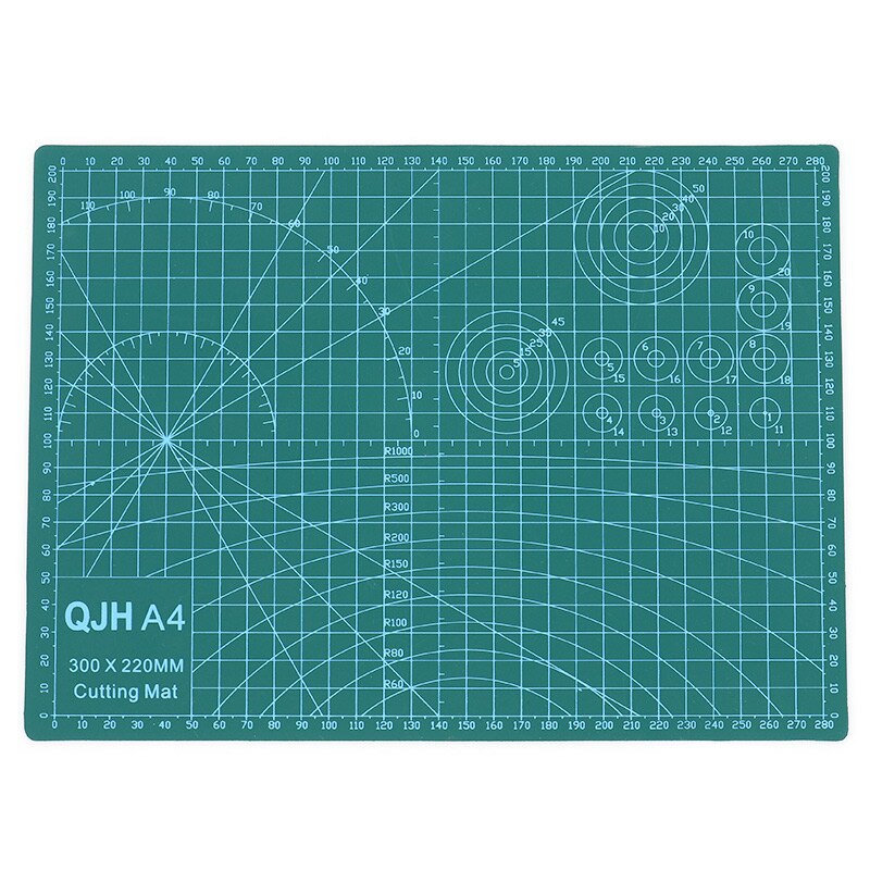 Sewing Kit Set Clothing Sewing Tools Hand Cutting Knife Set Patchwork Cloth Knife Patchwork Ruler DIY tool A4 cutting pad