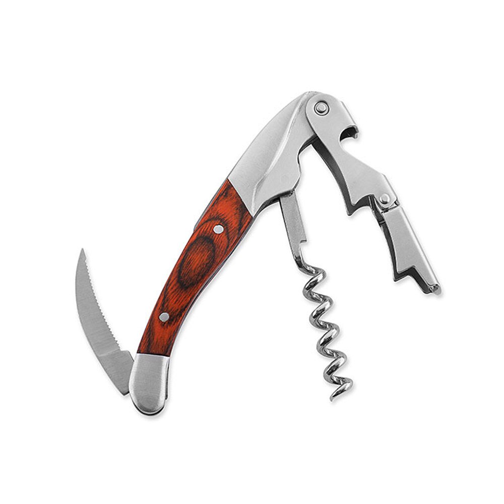 Wine Opener, Waiters Corkscrew, Bottle Opener and Foil Cutter for Wine Lovers