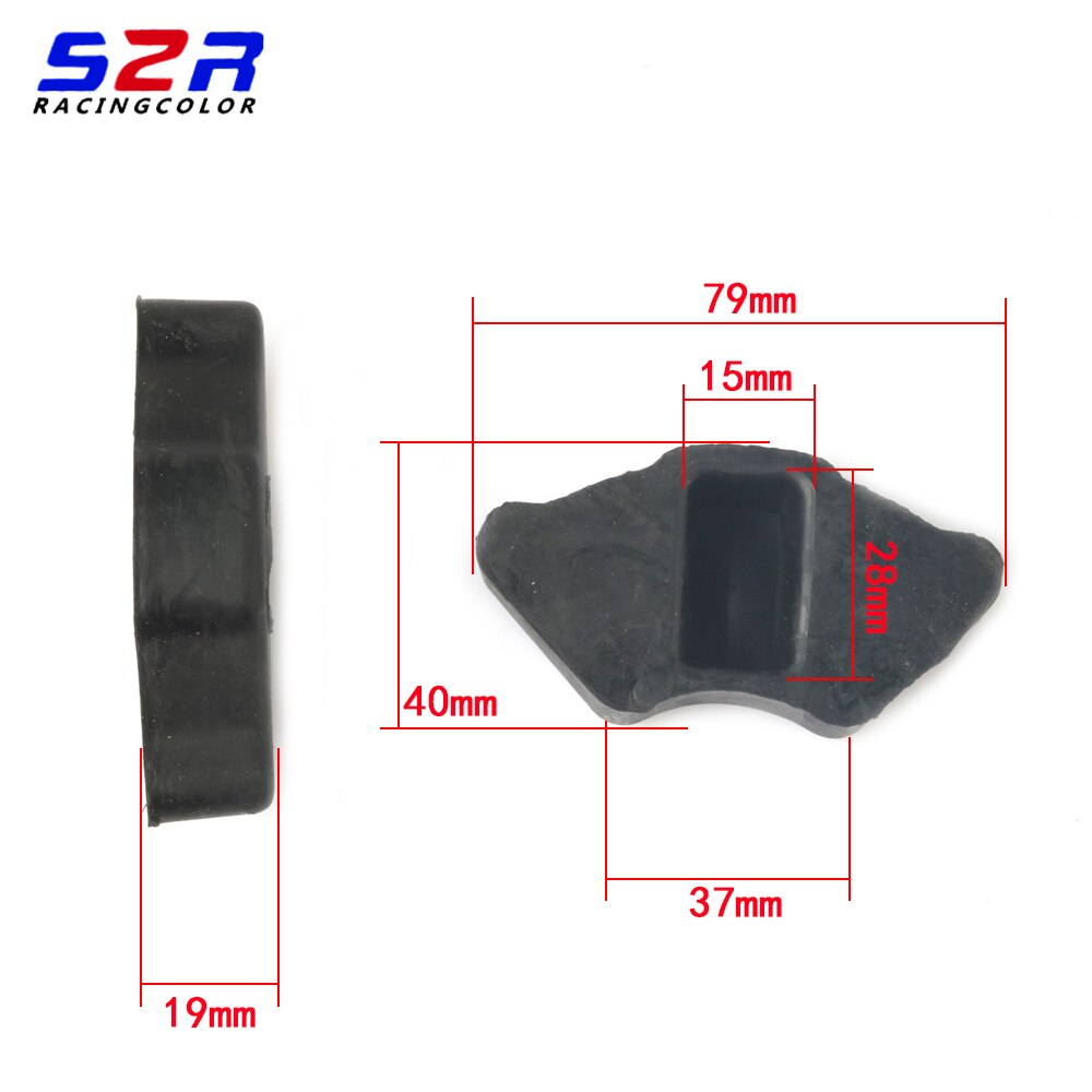 S2R Motorcycle Rear Hub Wheel Damper Spare Parts for YAMAHA YBR125 YBR YB 125 Buffer Rubber Accessories