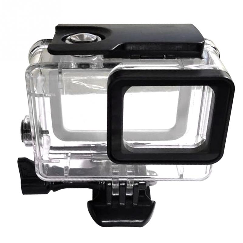 Hus taske til gopro hero 6 5 sort vandtæt sag dykning beskyttende hus shell 40m til go pro hero hero 6 5 kamera  #704