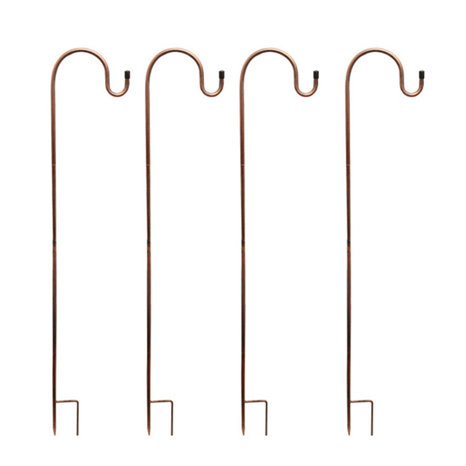 4 stücke Schäfer Haken Handwerk Haken Eisen Stange draussen rostfrei Boden Stange Garten Boden Eisen Haken Hängen Pflanzen korb Aufhänger: Ursprünglich Titel