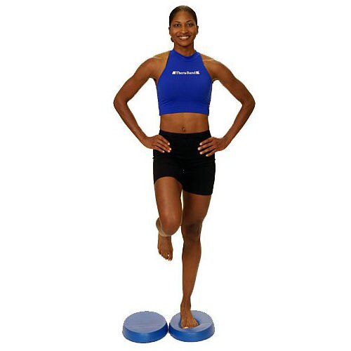 POWER GUIDANCE 2PCS Balance Pad Stability Balance Trainer - for Yoga Elite Exercise Training Non Slip Exercise Posture Soft