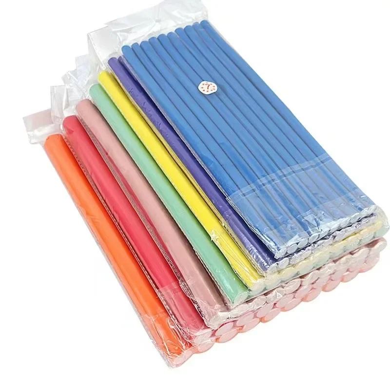 10 Stuks Flexibele Haar Krultang Haar Krultang Makers Zacht Schuim Bendy Twist Krullen Flexi Rollers Styling Tools Haar Roller Geen warmte