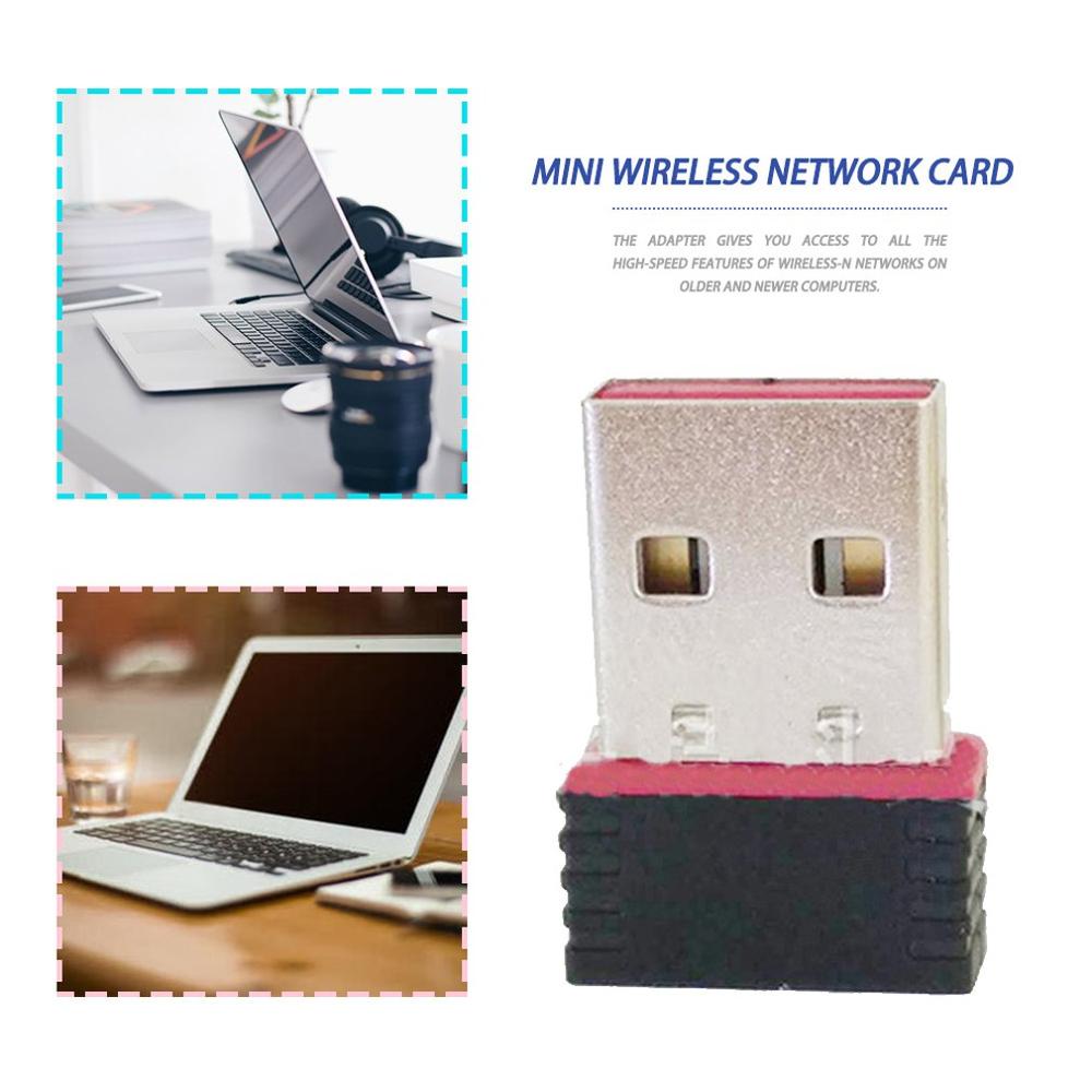 Mini PC WiFi Adapter USB WiFi Antenna Wireless Computer Network Card Mini Wireless Computer Network Card Receiver Dual Band